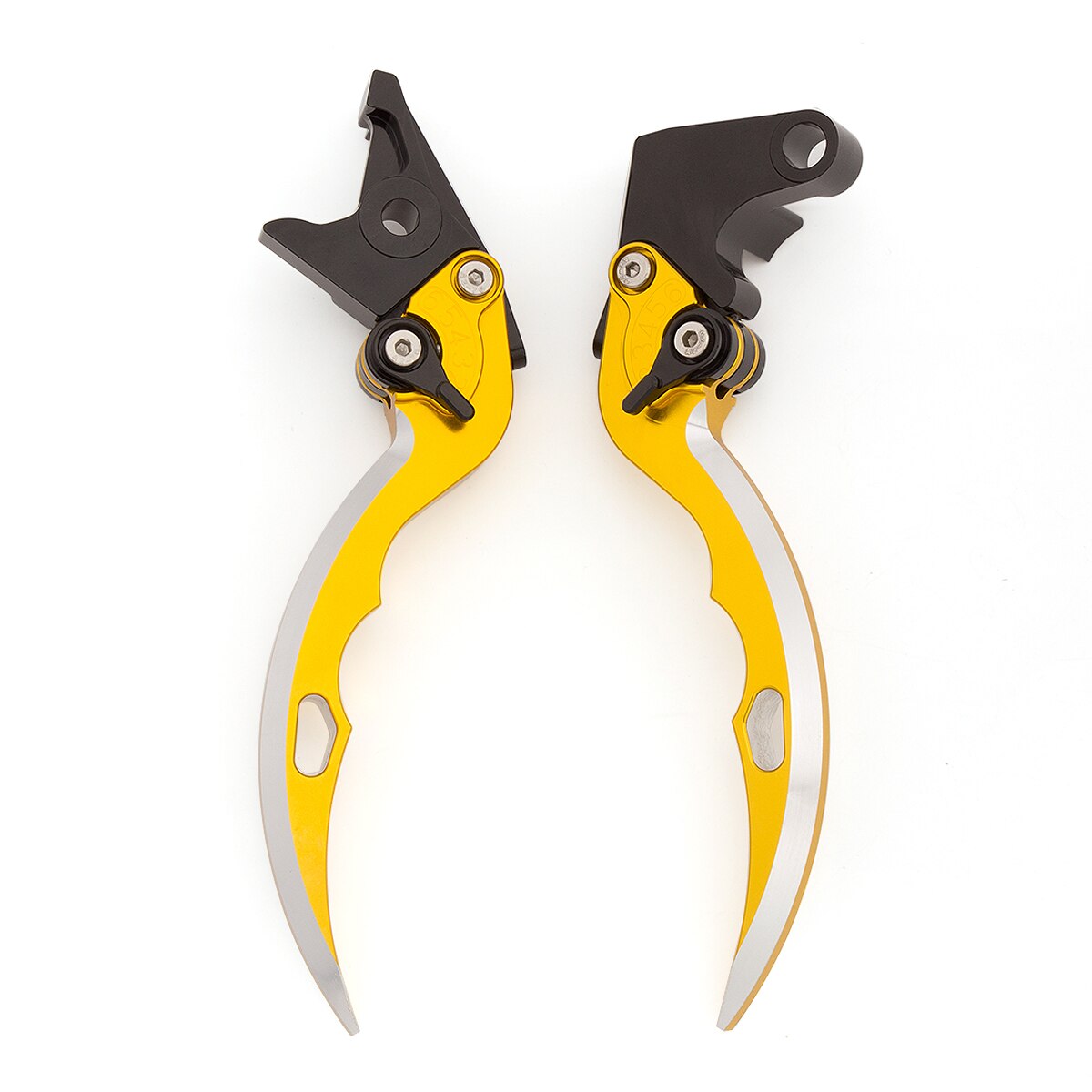 170mm Motorcycle Knife Blade Handles CNC Aluminum Brake Clutch Lever For Honda Grom 150: 170mm Gold