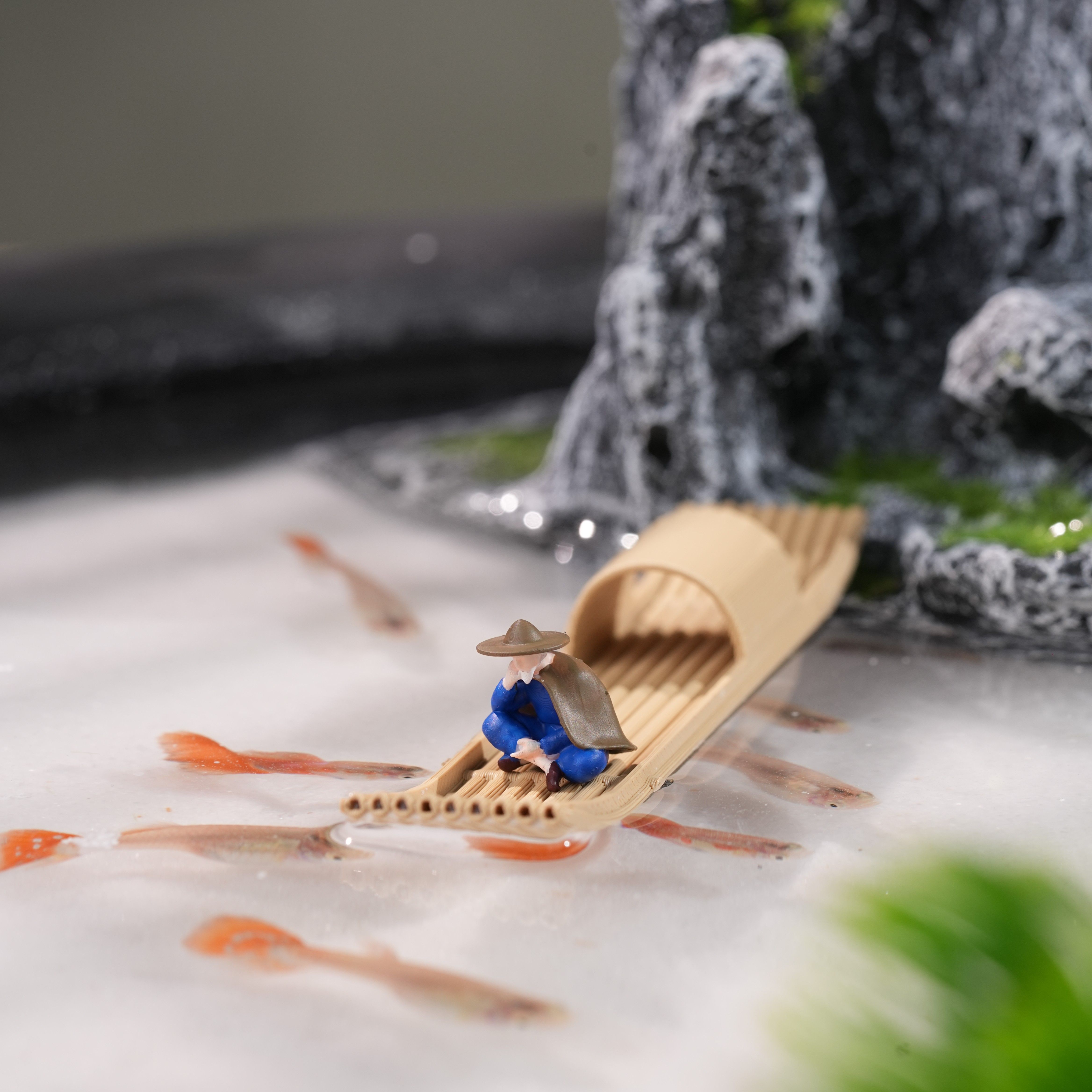 3D Gedruckt Schwimmendes Stiefel Mini Bambus Flo ...  Grandado