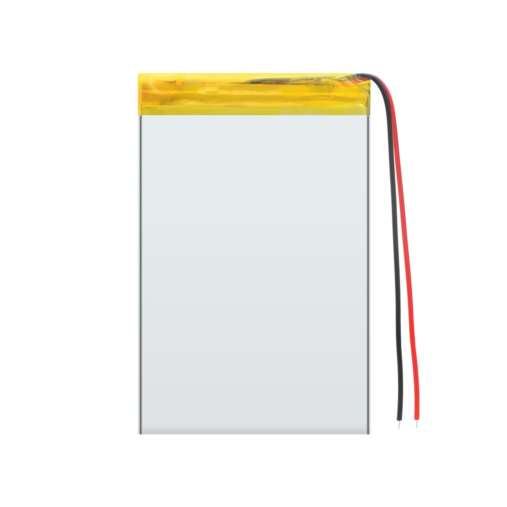 YCDC Batteria Ricaricabile Polimero di Litio - 2500mAh 3.7V - Per MP3, MP4, GPS, PSP, Cuffie Bluetooth