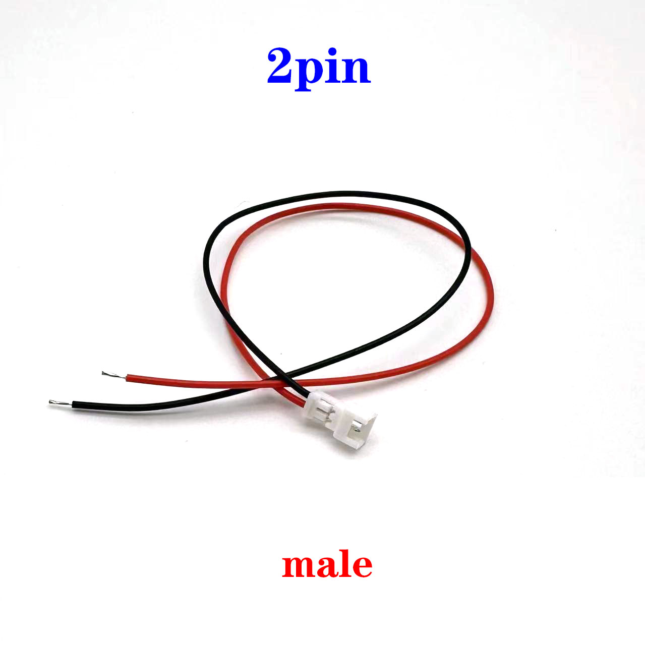 1-5PCS JST1.25 2Pin wire connector plug socket JST PH1.25mm 2P male female socket battery charging cable terminal