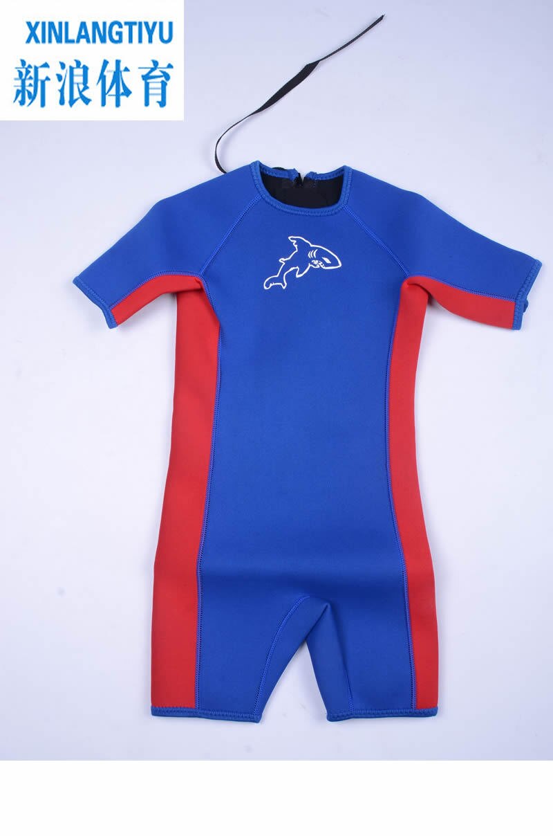 Traje de neopreno de 3MM para niñas traje de buceo grueso a prueba de frío a prueba de sol traje de baño de una sola pieza para niños Surfing snorkel