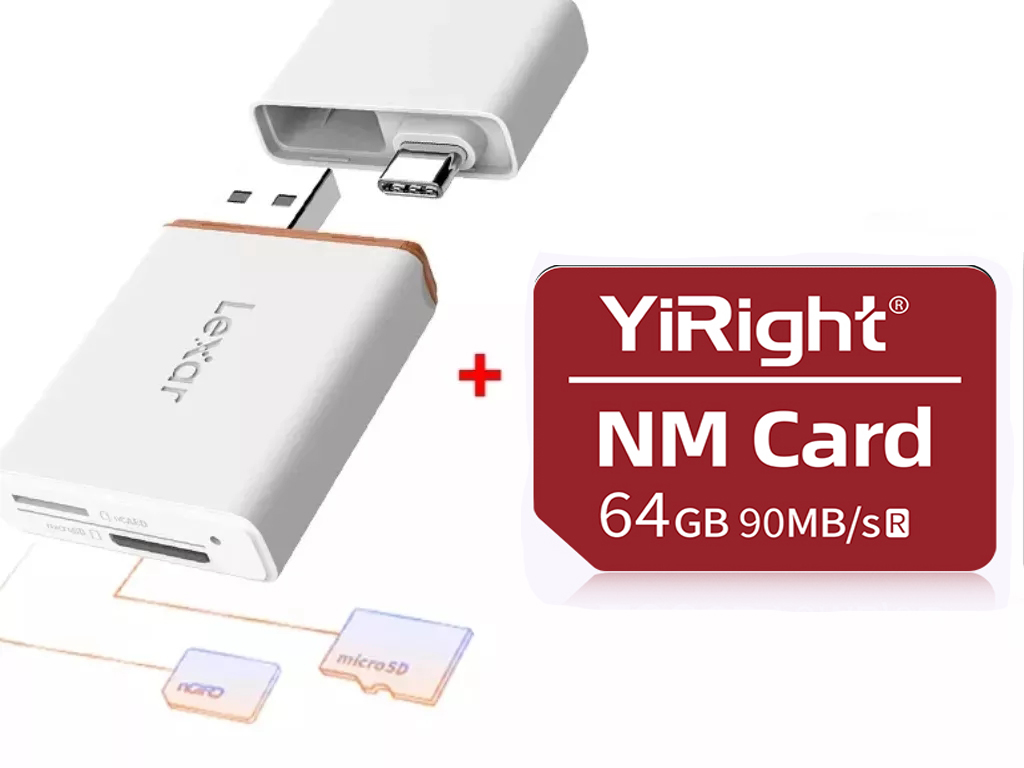 Tarjeta Micro SD de memoria Nano Original, 64GB, 128GB, 256GB, 90Mb/s, NM Ncard para teléfono móvil HUAWEI Y9a Mate 60 50 P60 P40 Pro Lite: ORO EN POLVO