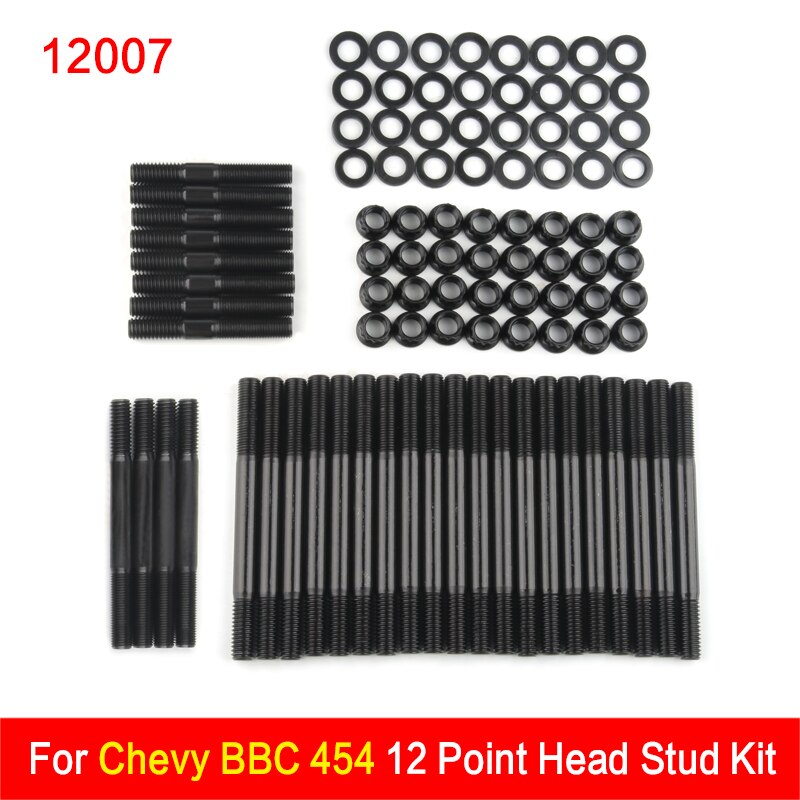 Head Stud Kit For Chevy BBC 454 12 Point Cylinder Head Stud Kit 12007
