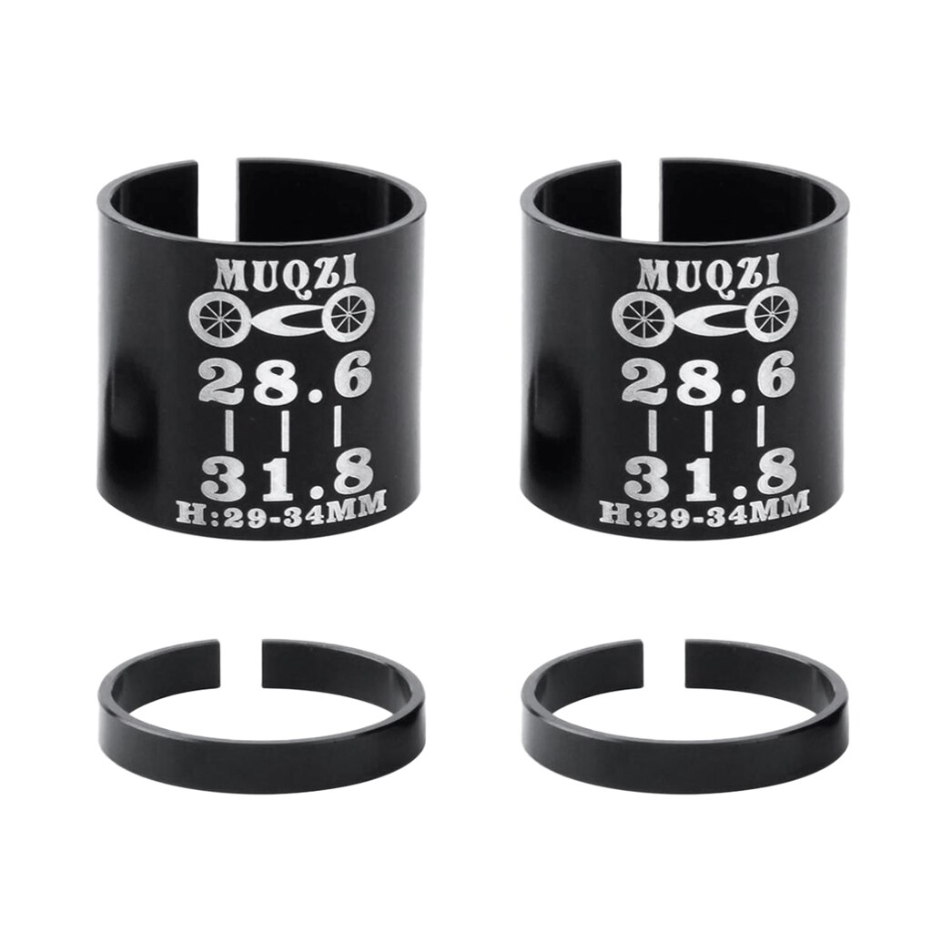 Variable Shim 31.8mm to 28.6mm Bike Bicycle Ahead Stem Shim Redu... – Grandado