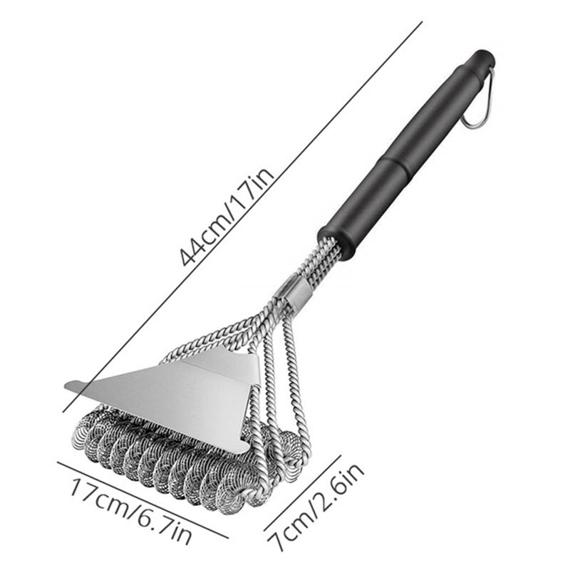 Grill Brush Scraper Best BBQ Cleaner Tools for All Grill Types Barbecue Kits Cooking Accessories Bristles Cleaning Brushes