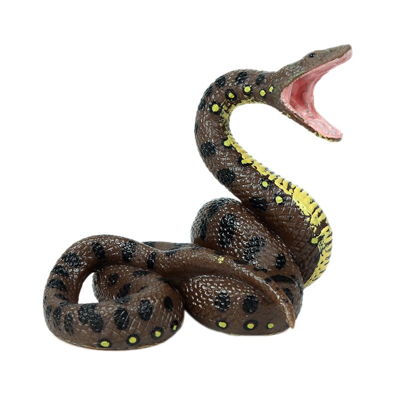 Jouet enfant serpent modèle Simulation Reptile Python géant grand Python Animal sauvage serpent modèle: Default Title