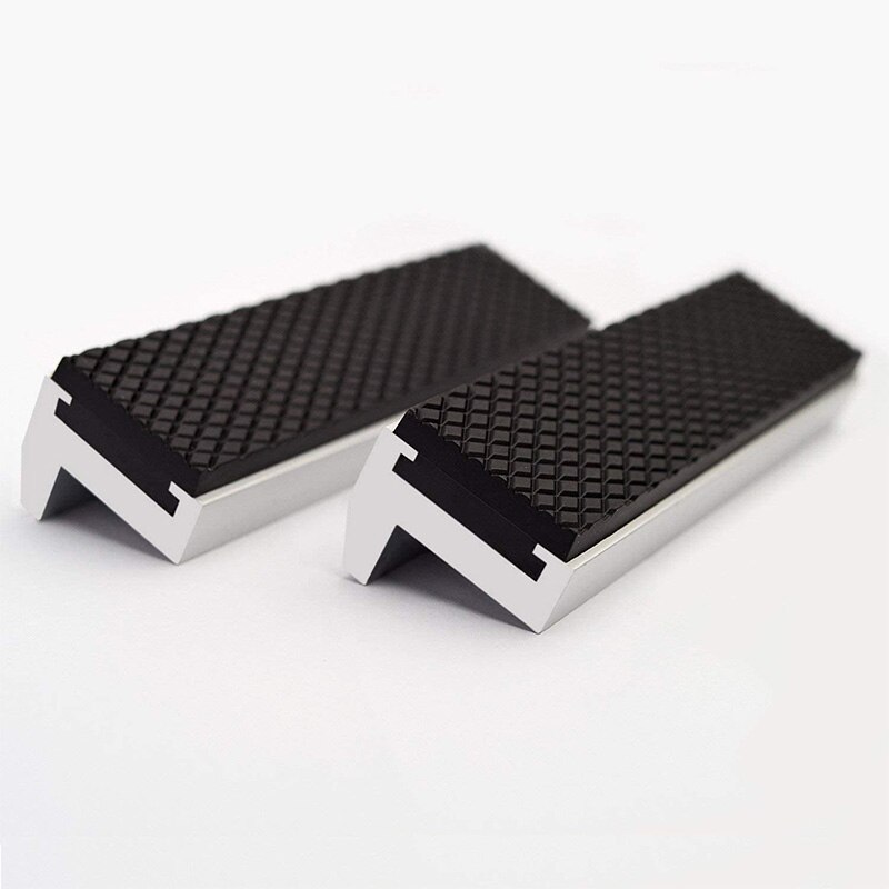 2-piece Vise Multi-purpose 3-inch Soft Vise Insert Can Be Used As An Accessory on Any Drill Press Jaw Pad Rubber Jaws bench