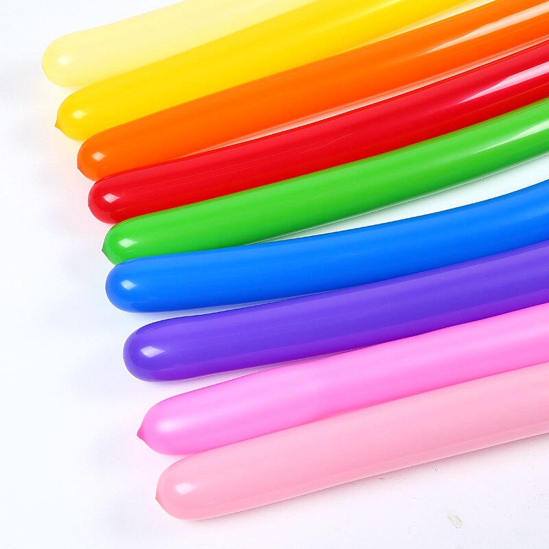 50-200 Stuks Lange Latex Ballonnen Magic Air Ballooon Ballon Voor Modellering Verjaardag Bruiloft Party Decor Lucht Ballon Kids speelgoed Globos