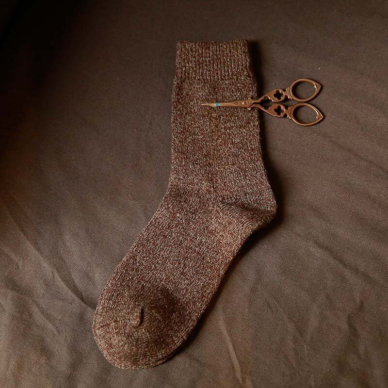 Männer dicker baumwolle socken Spezielle Winter dicke warme socken: Farbe5 / 27( 41- 42)