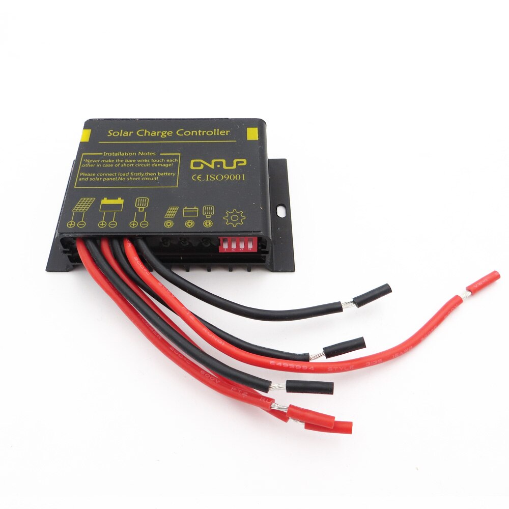 10a solcelleladekontroller 12v 11.1v 12.8v vanntett  ip68 solcellepanel batteri utendørs litium lifepo 4 3.2 3.7 12 11.1 12.8 v