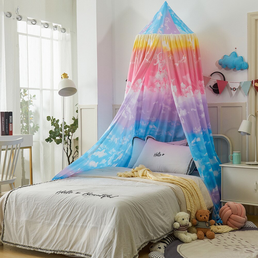 Baby Canopy Klamboe Kinderen Kamer Decoratie Crib Verrekening Baby Tent Viscose Baby Klamboe Fotografie Props