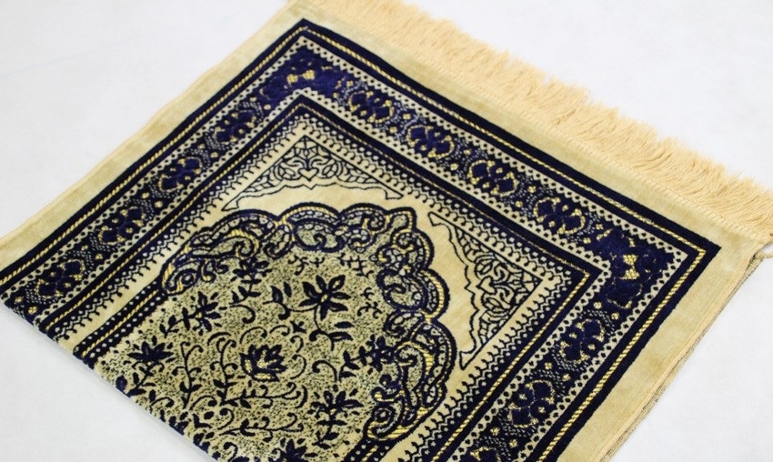Islamic Muslim worship Prayer Rug Salat Musallah P... – Grandado
