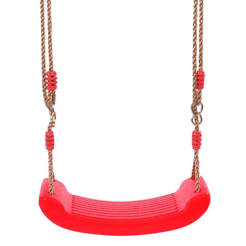 Huśtawka linowa z liną i pierścieniami montażowymi dzieci dziecko dzieci maluch plastikowe huśtawki zewnętrzne huśtawki wewnętrzne zestaw akcesoriów: F