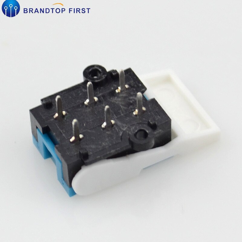 5pcs telephone hook switch 6 pin, intercom doorbell switch, retainer reed switch blade, Repair Parts for Telephone