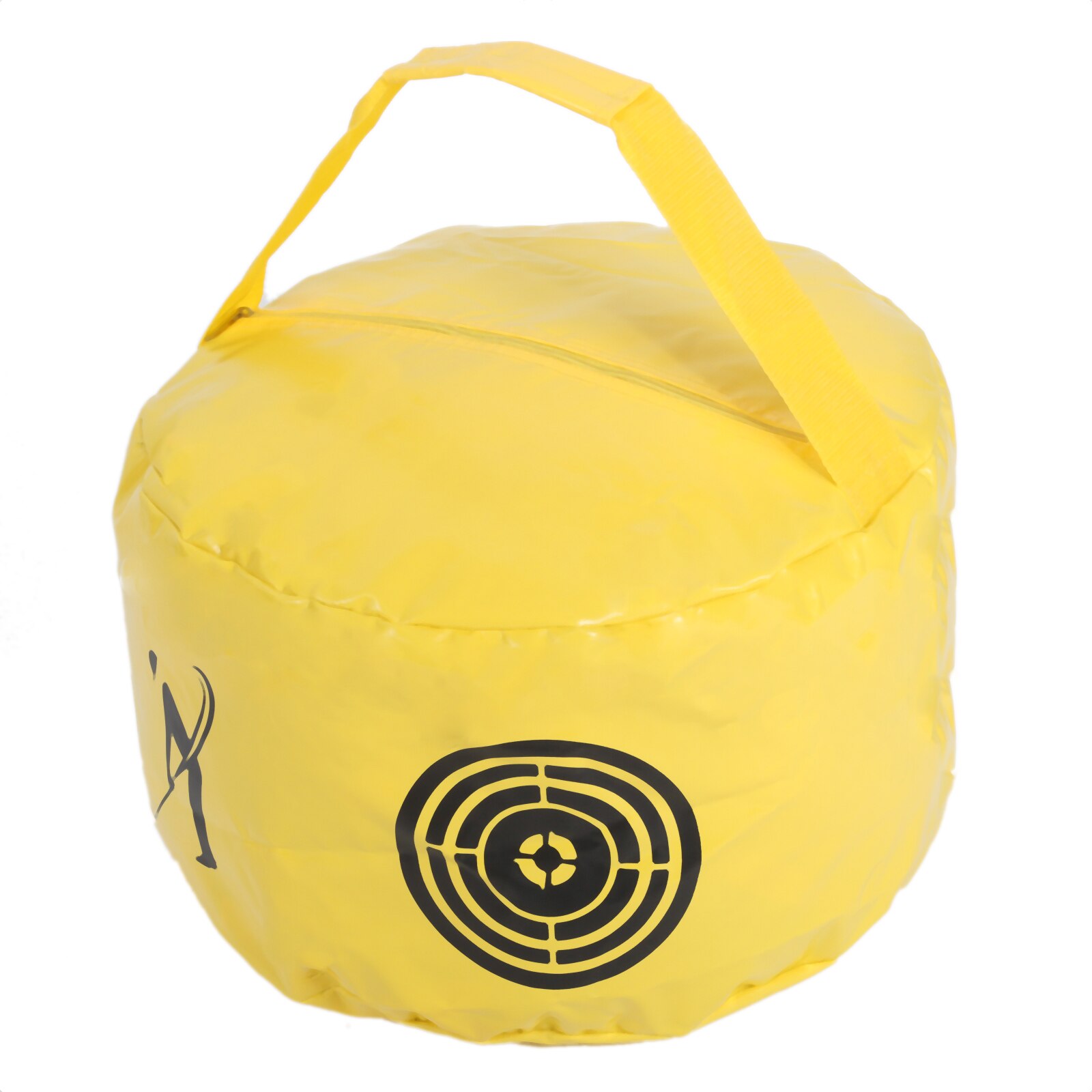 Waterproof Golf Power Impact Swing Practice Training Aids Smash Hit Strike Bag Golf Multifunction Trainer Exercise Package Pouch: Yellow