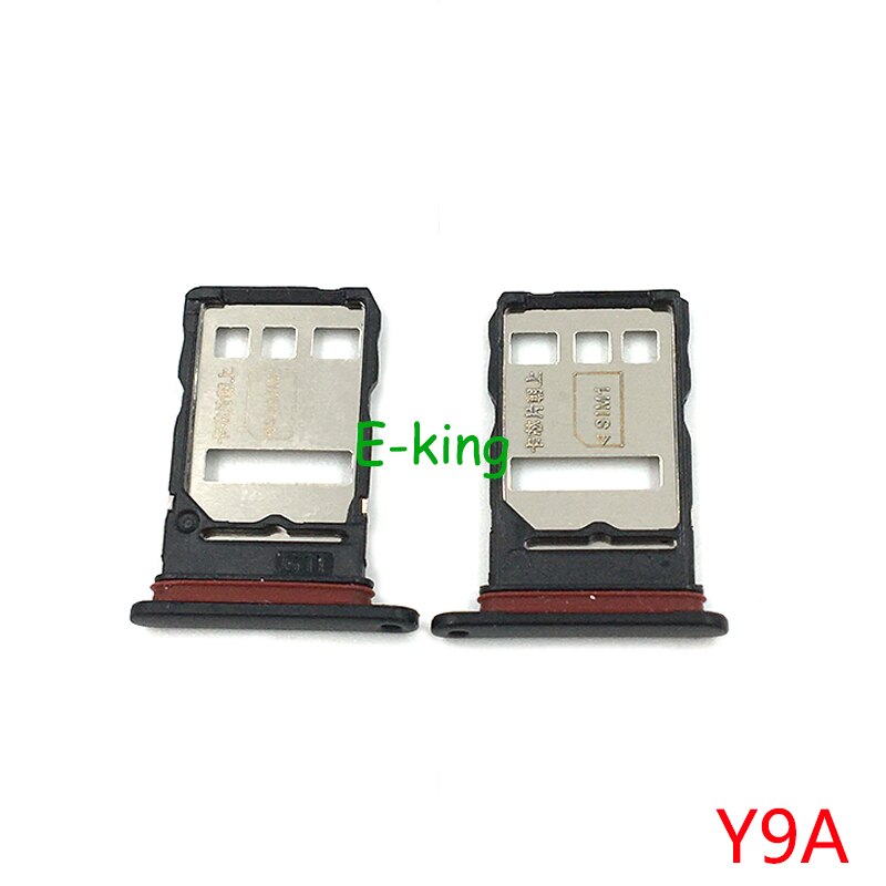 Supporto per vassoio Sim per Huawei Y7A P Smart 2021 Y9A presa per adattatore per Slot per Slot per schede SIM