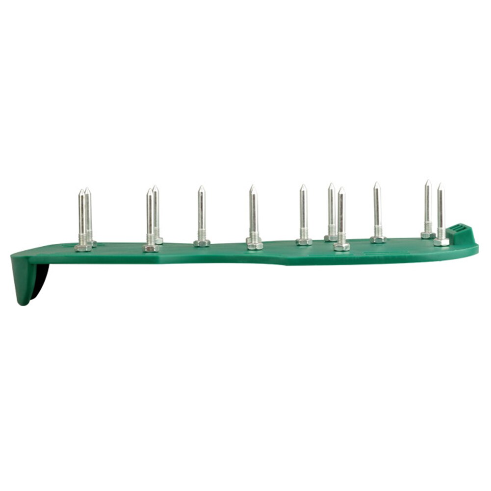 1Pair Shoes Nail Cultivator Yard Garden Tool Lawn Aerator Shoes Shoelace Garden Yard Grass Cultivator Scarification Nail Tool