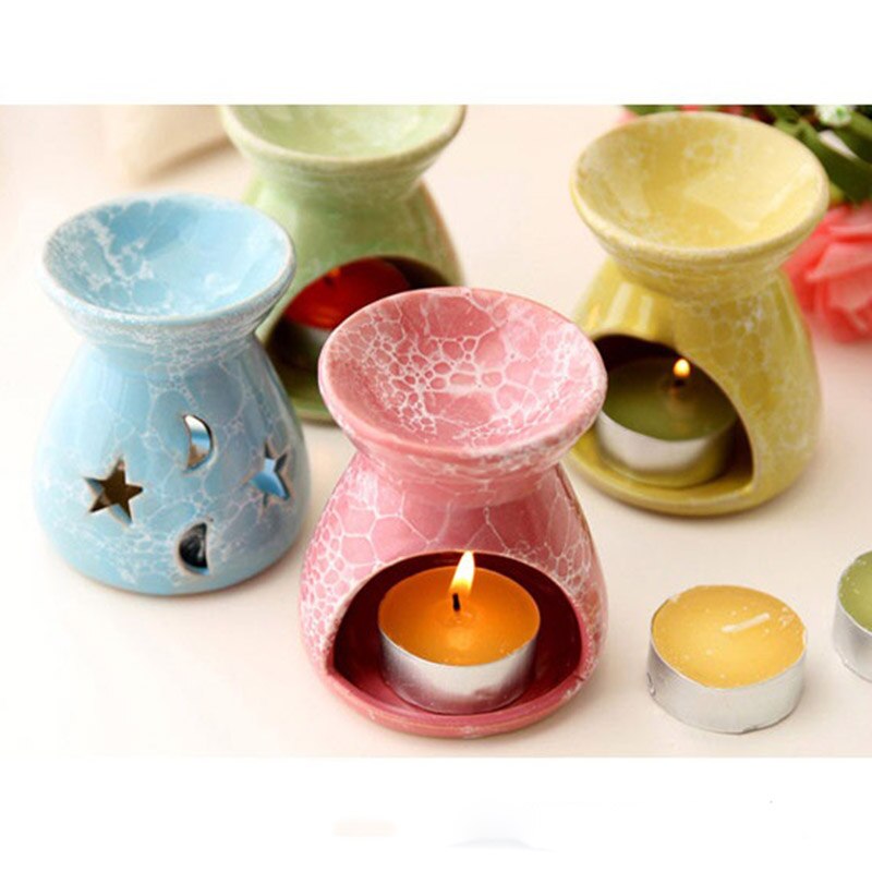 Vela horno de aromaterapia lámpara de aromaterapia horno de aceite esencial quemador romántico para el hogar decoración del hogar