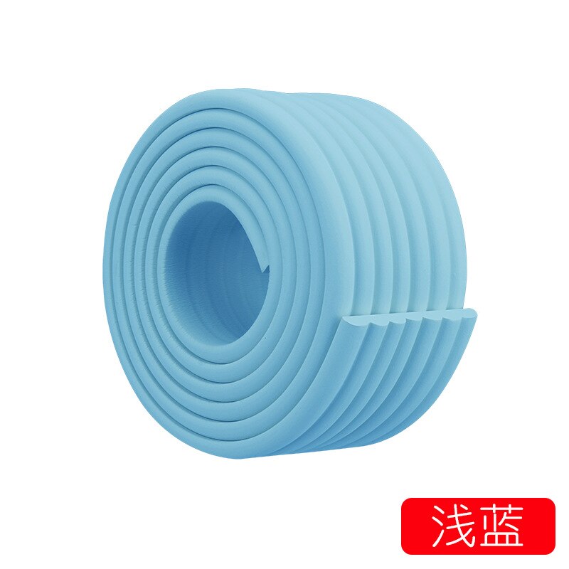 Baby Safety Proofing Edge Corner Guards Desk Table Corner Protector Children Protection Furniture Bumper Corner Cushion: Light blue