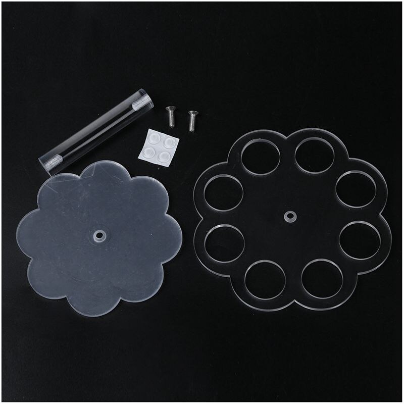 Support Pour Cornets De Glace En Acrylique - 3 Fentes, Stable, Design Moderne, Pour Mariages, Fêtes Et Décorations DIY