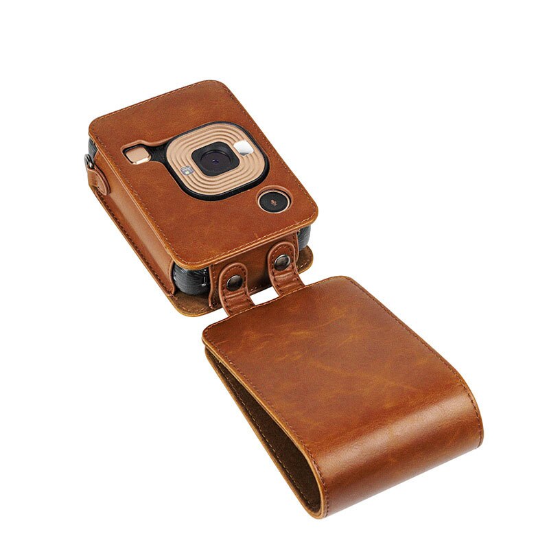 Fujifilm Instax Mini Liplay étui pour appareil Photo instantané Vintage en cuir PU Film Photo LiPlay caméra bandoulière sac pochette de protection