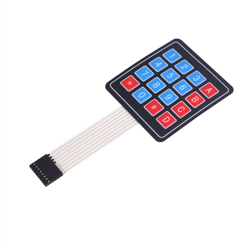 4*4 tableau matriciel/clavier matriciel 16 touches clavier à Membrane pour clavier matriciel arduino 4X4