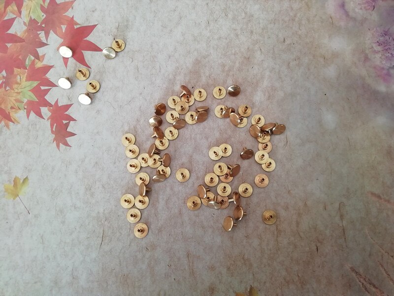 Clock Movement Parts Second Beads Second Hand Brass Cap Repair Replacing Tools