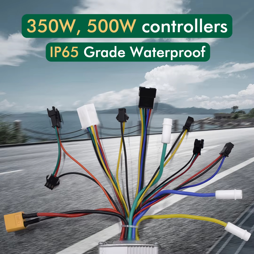 UART2 36V 48V 350W 500W E-Fahrrad Rolle Bürstenlosen Motor- Regler Für Elektrische Fahrrad Regler elektrische Fahrrad Rolle Teil