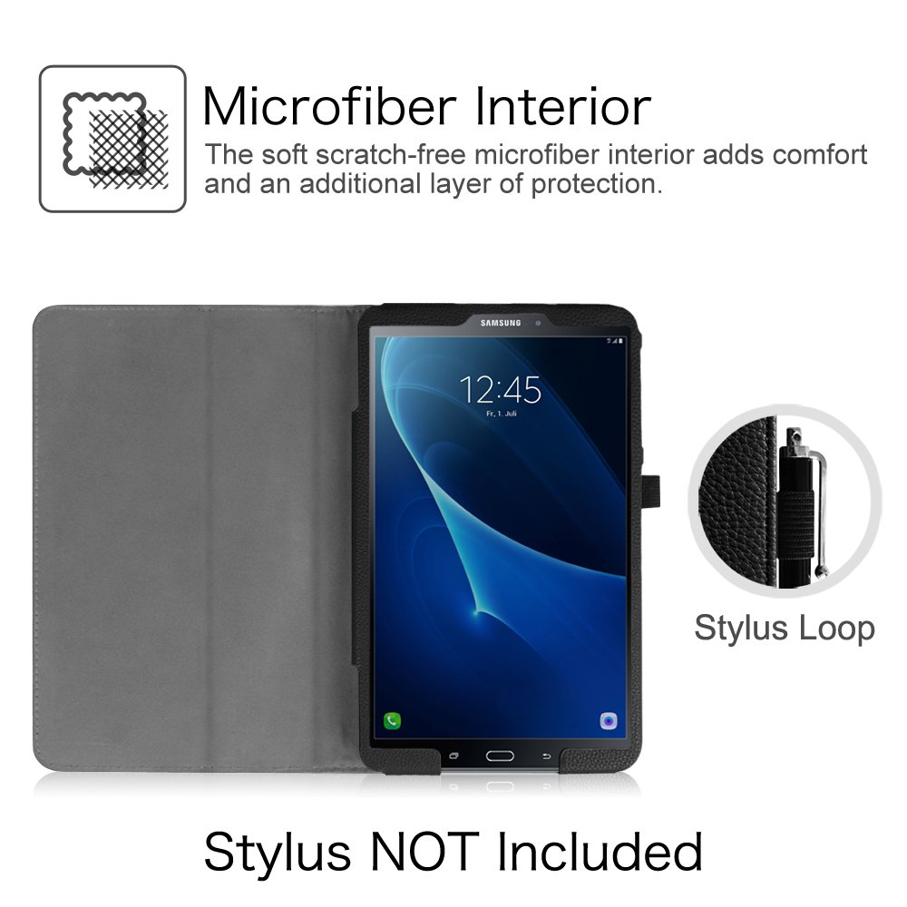 Tab A 10.1 T580 T585 etui z klapką do Samsung Galaxy Tab A6 10.1 2016 SM-T580 SM-585 PU skórzany stojak inteligentna pokrywa dla Tab A6 10.1