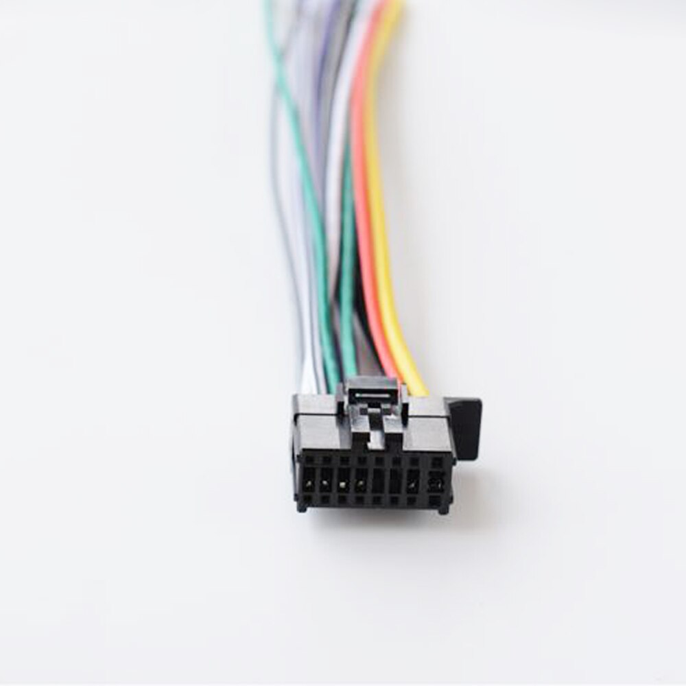 Biurlink ISO Wiring Harness Adaptor 16Pin Port for Pioneer RADIO MODELS MINI ISO Plug Connector