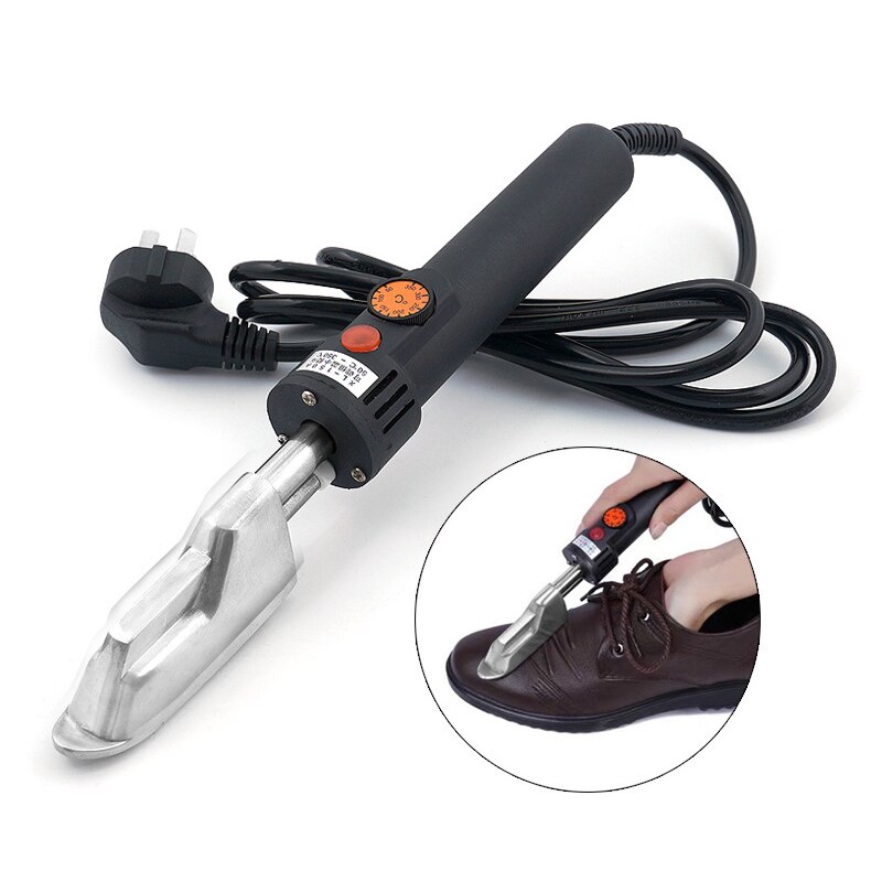 Small Iron Digital Display Mini Iron for Smoothing Sofa Leather Shoes Repair Doll Clothes Ironing LogoTransfer 50-350 Adjustable