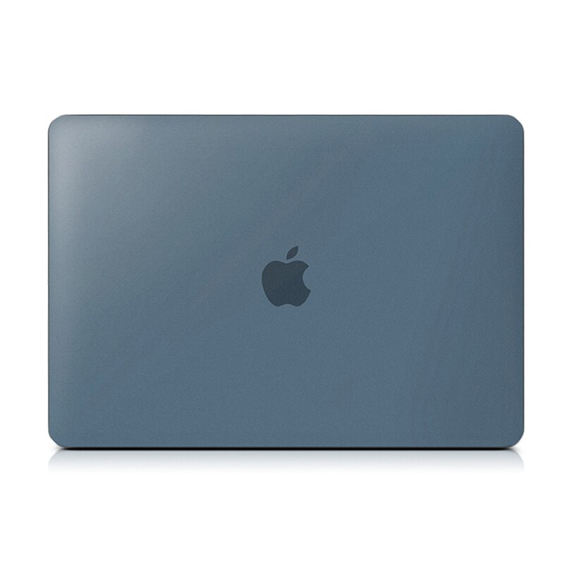 Nowy miękki futerał na laptopa TPU do macbooka Air 13 M1 M2 etui do macbooka Pro 14 etui na Chip Air 13.6 pokrowiec Macbook Pro 13: 12" / Ciemnoniebieski