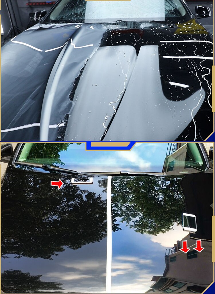 Revestimiento cerámico de grafeno para coche, revestimiento de vidrio líquido alemán, Nano, superhidrofóbico, antiarañazos, cuidado Exterior, pulido, 12H
