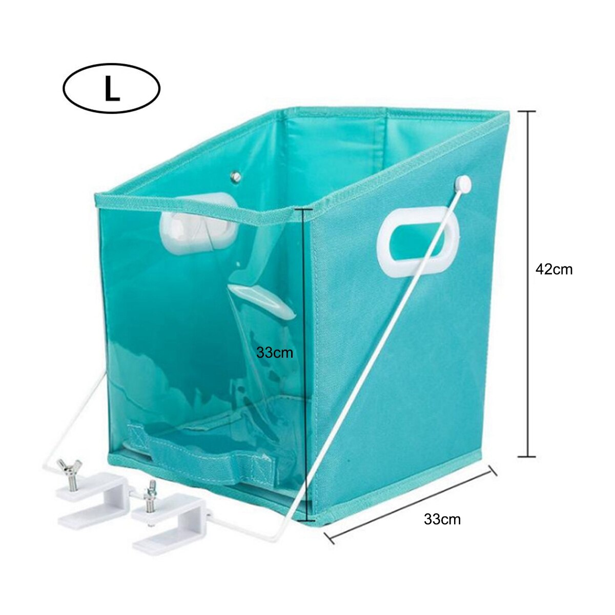 Cabinet Foldable Laundry Basket Organizer For Dirty Clothes Laundry Hamper Large Capacity Storage Organizer: L