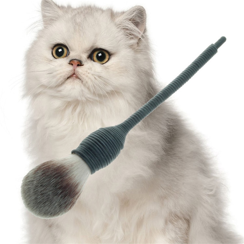 SAIANTTH Yachiyo Kabuki Brush 3 color Persian synthetic goat hair Natural rattan blush brushes makeup maquiagem