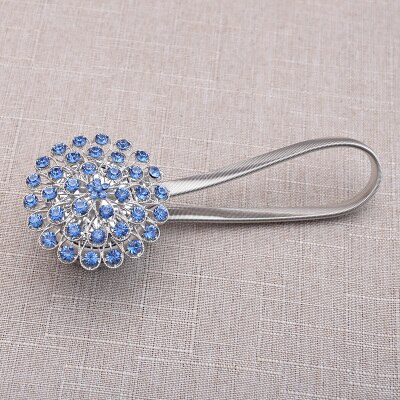 Shaped Magnet Flower Curtain Strap Magnetic Curtain Buckle Window Hatch Ball Holder Curtain Accessories: E