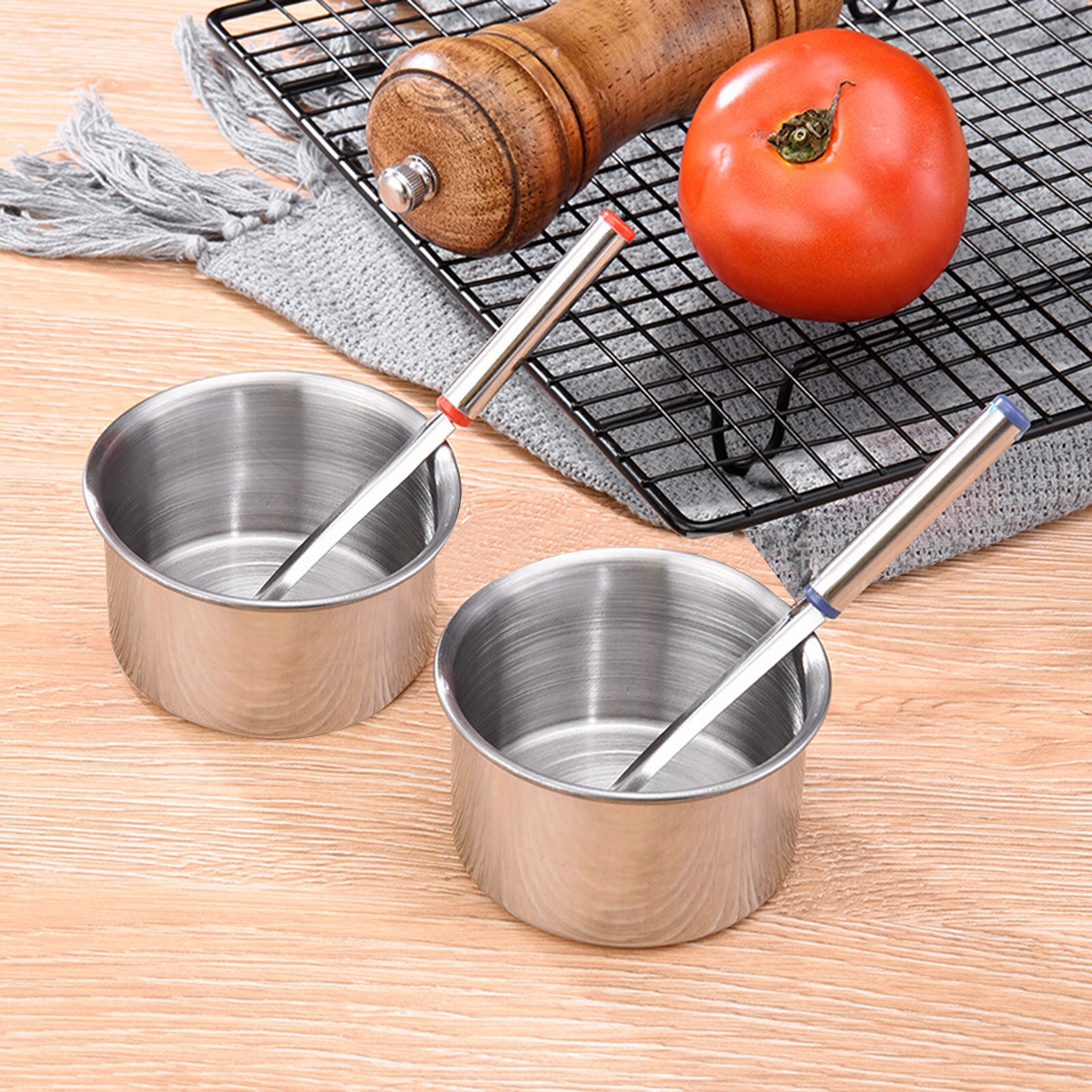 1 Set Alcohol Stove Cheese Fondue Pot Alcohol Stove Cheese Fondue Stove Fondue Ice Cream Cheese Fire Boiler DIY Heating Stove