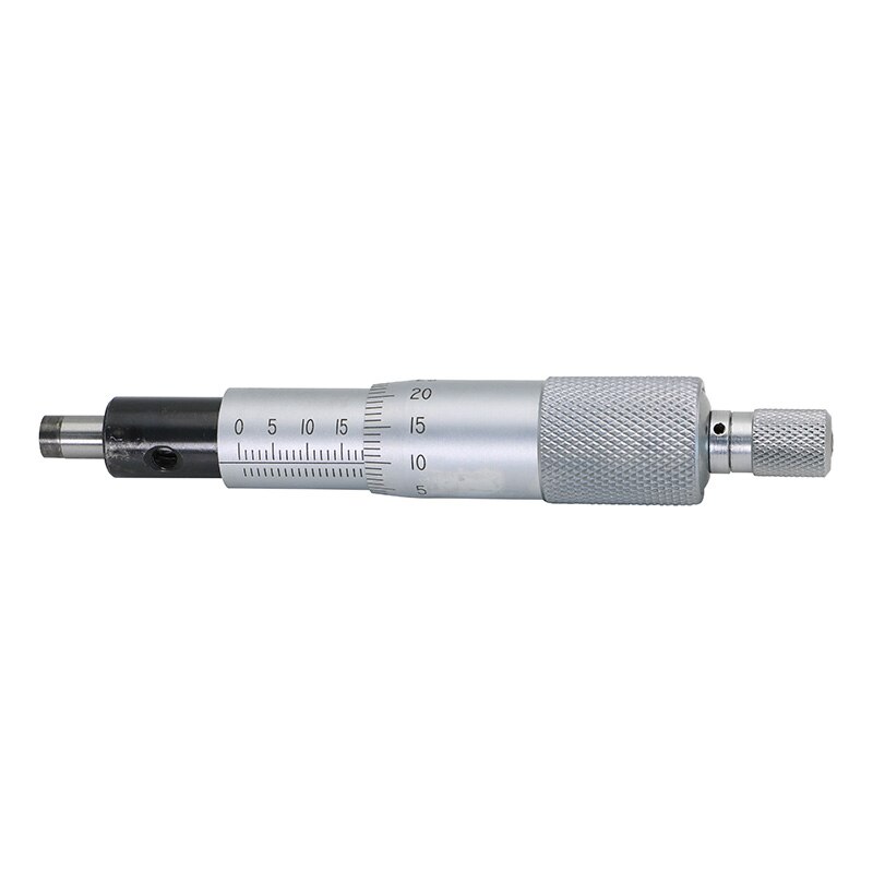 Outil de mesure à aiguille ronde plate, gamme argent 0-13mm 0-25mm 0-50mm 0.01mm, bouton de réglage moleté, mesure de la tête micromètre