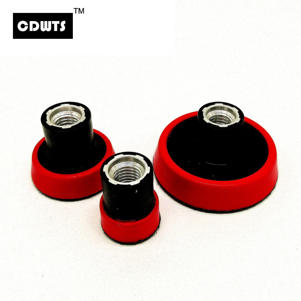 1"+2"+3" Plate Backing Plate Pad For RO Polisher Polishing Car Wash and Care Tools M14 Car Polishing Wheel