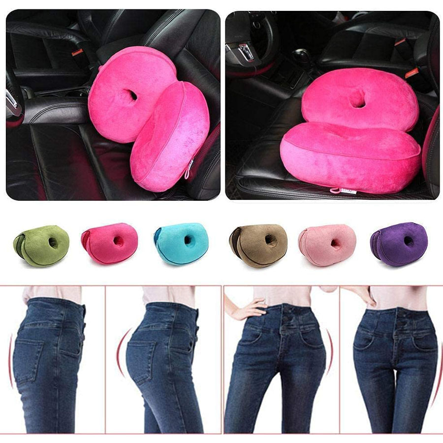 Memory Foam Druk Verlichten Zitkussen Hip Lift Auto Office Home Butt Vorm Gezondheidszorg Massage Stoel Sofa Kussens Pad kussen