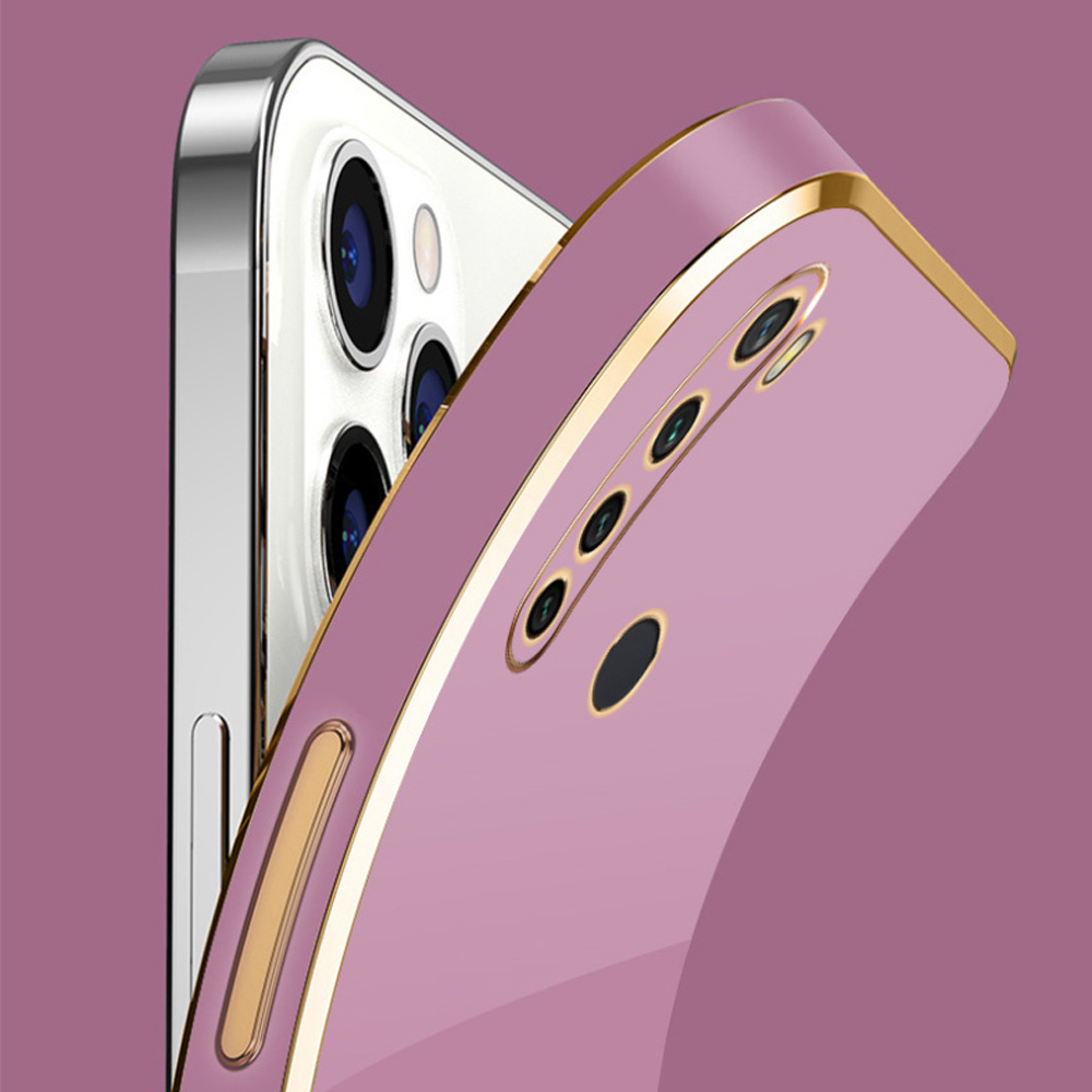 Para Realme 5i funda Realme 5 funda de teléfono Realme 5S Realme 6i Realme 6 6s revestimiento cuadrado de lujo cubierta trasera a prueba de golpes