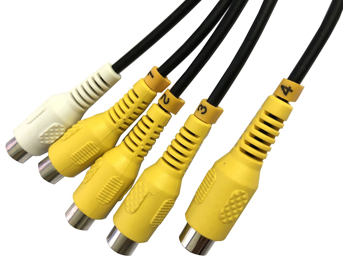 USB 2.0 Computer PC 4 Channel CVBS Audio Video Capture Card Video Grabber for DVR DVD VHS Player Security Camera Video Recorder