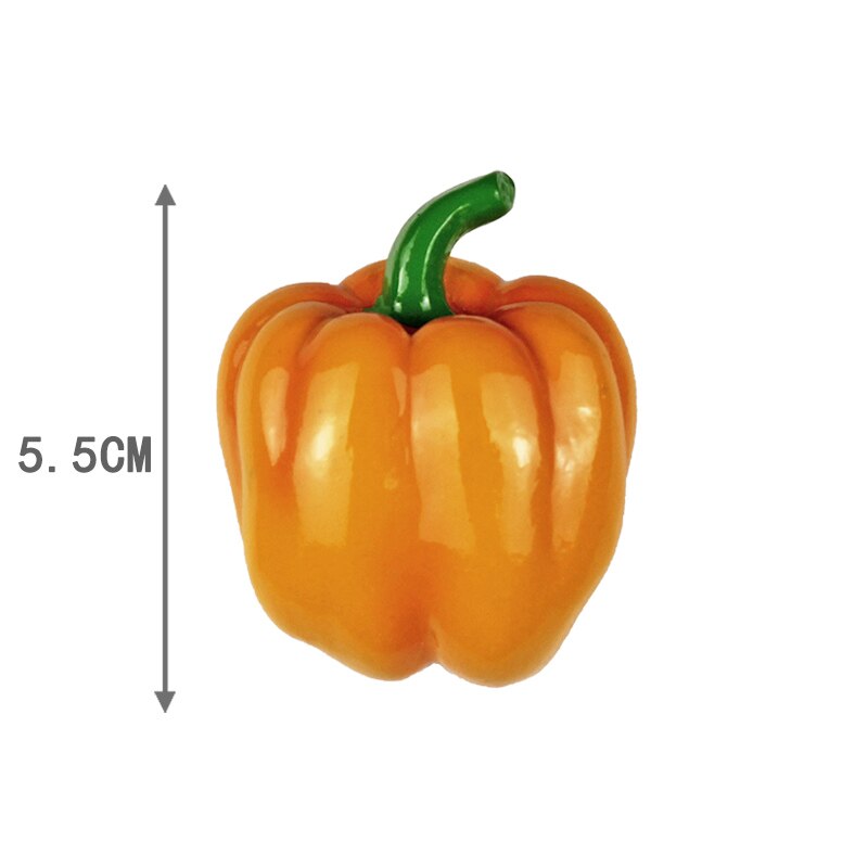 Home Decoration RefrigeratoR Sticker 3D Celery Radish Mushroom Potato Broccoli VegetablesPolyresin Fridge Magnet