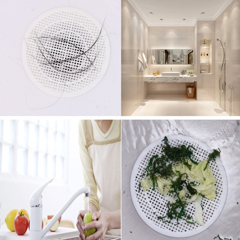 Cutable Drain Hair Catcher Stopper Laundry Bathtub Shower Drain Hole Filter Trap Sink Strainer Bathroom Kitchen Accessories