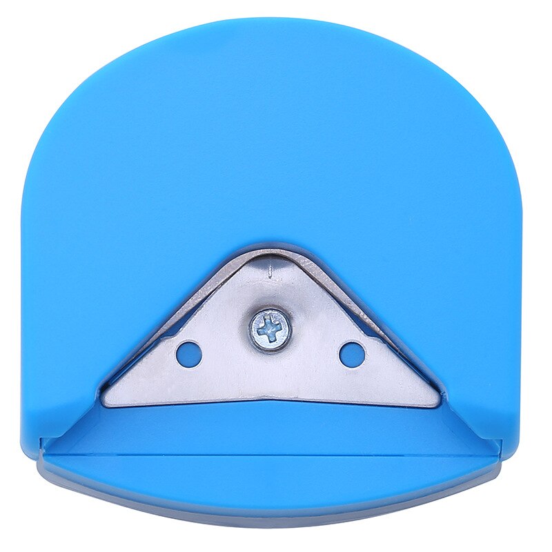 Rond Photo Coupe Mini Portable Arrondisseur D&#39;angle Papier Poinçon pour Carte Photo Papier Coupeur de Coin Arrondi Outils De Coupe: Blue