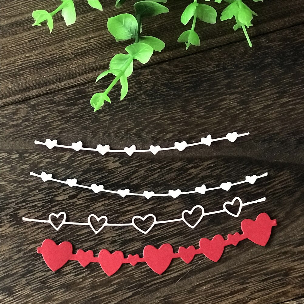 Set Da 6 Fustelle In Acciaio Al Carbonio Per Scrapbooking - Stampo Per Pizzo DIY, Dimensioni 7.8 X 12 Cm - 3