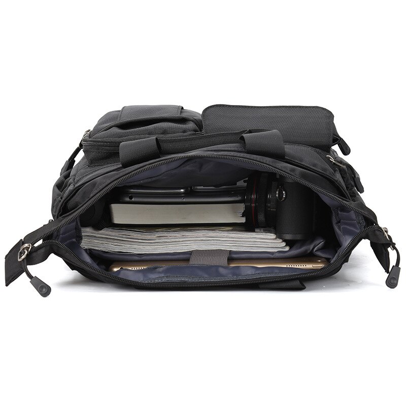 Male Bag Tote-Bag Messenger-Bags Handbag-Capacity Vintage High Casual Men Casual Men Shoulder Bag