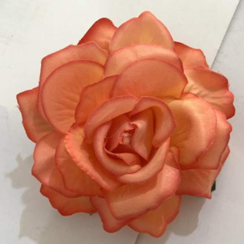 Horquilla de flores rosas para mujer, 1 piezas, broche, pinzas para el pelo de de Boda nupcial, accesorios para el cabello de flores artificiales: Rosa