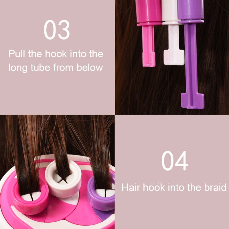 Automatic Hair Braider Electric Hair Braiding Machine DIY Magic Hair Styling Tools for Girls Women
