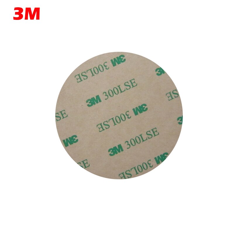 100 Cirkels 3M 9495LE Dubbelzijdig Adhesive Ronde Met/Zonder Verwijderen Tab, Diameter = 40Mm